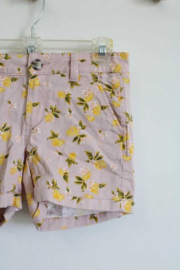 SO Low Rise Favorite Mini Pink Lemon Shorts 0 SO Earrings