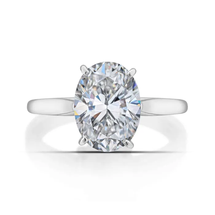 Stephen Silver Fine Jewelry Rings 302 Carat Oval Diamond Solitaire Ring