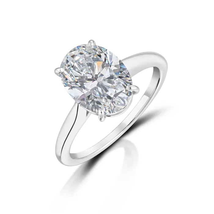 Stephen Silver Fine Jewelry Rings 302 Carat Oval Diamond Solitaire Ring