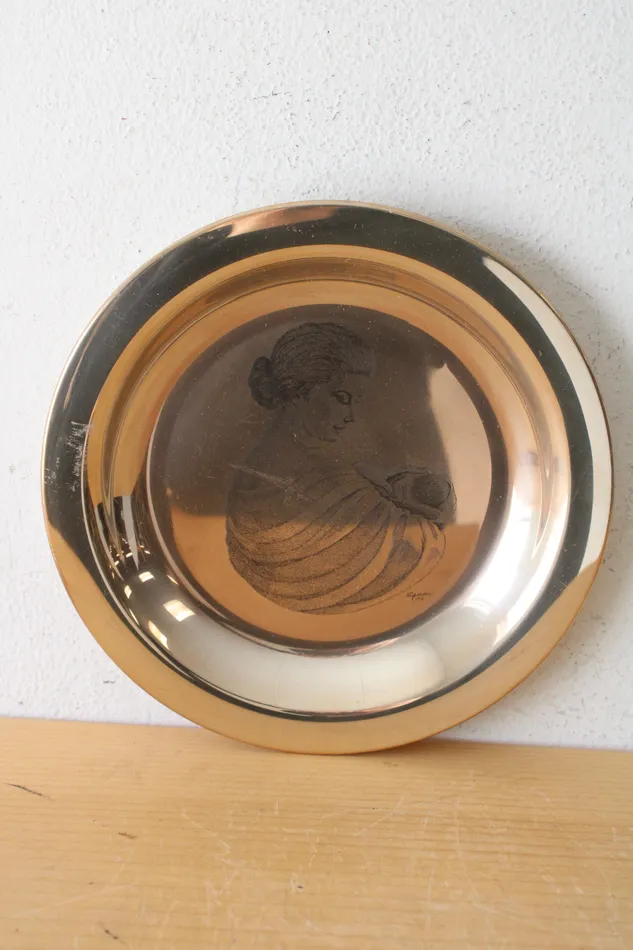 The Franklin Mint Necklaces Lenox The 1972 Franklin Mint Mothers Day Plate