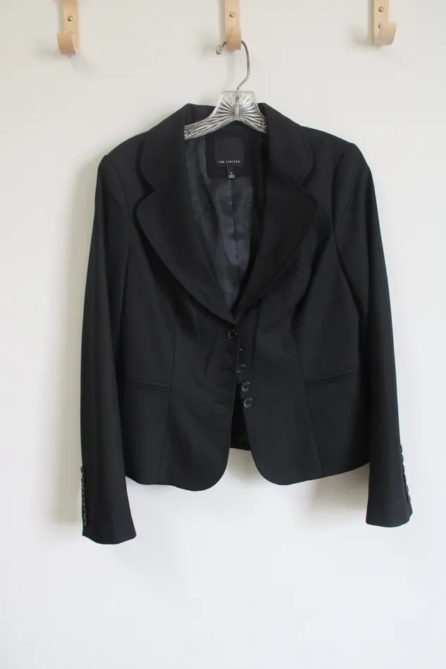 The Limited The Limited Black Blazer 8 Rings