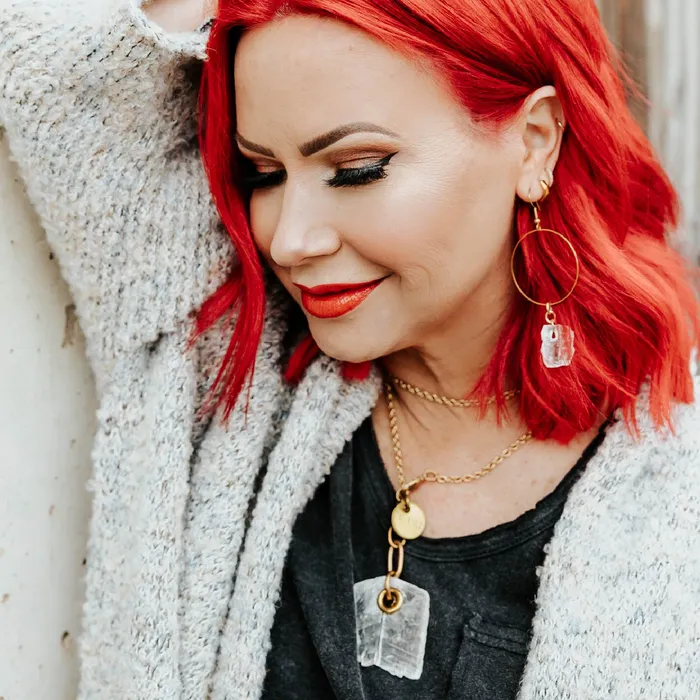 Twisted Silver Earrings CLARITY Double Threat