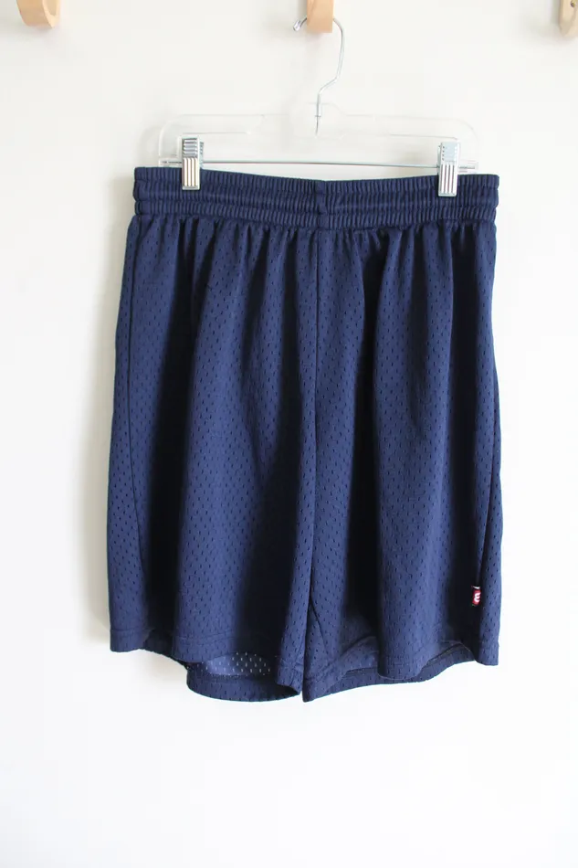 Wilson Rings Wilson Navy Blue Athletic Shorts L