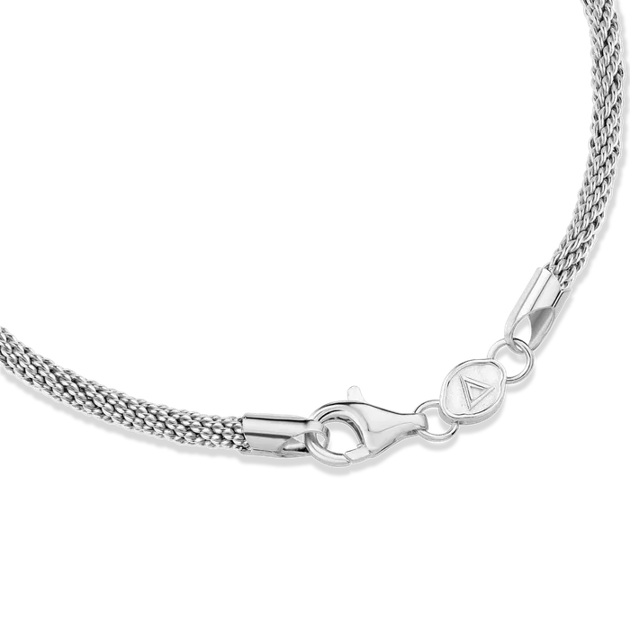 14k White Gold Cable Bracelet Solid Gold Bracelets