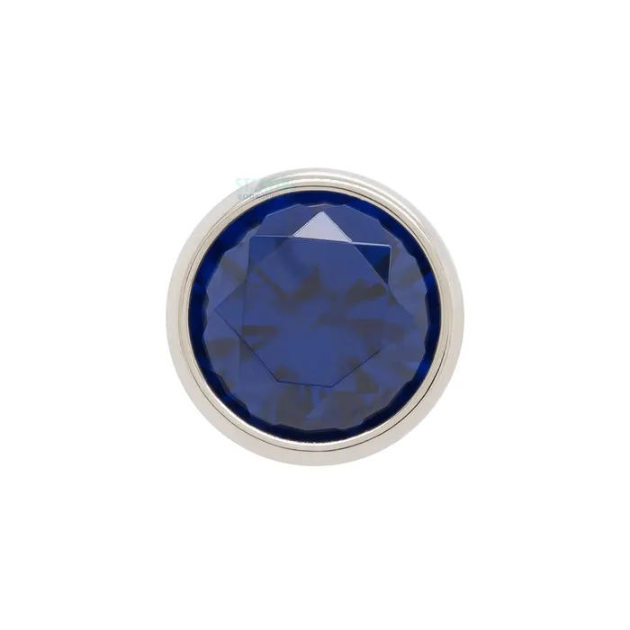 3mm BezelSet BrilliantCut Gem on Flatback Anatometal Earrings