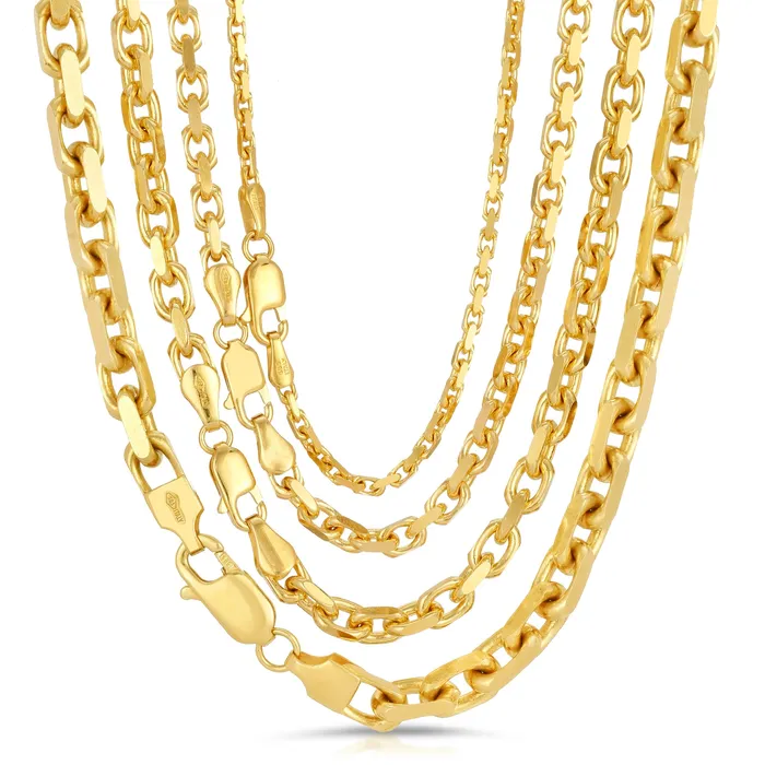 40MM Power Link Chain Saints Gold Co Necklaces