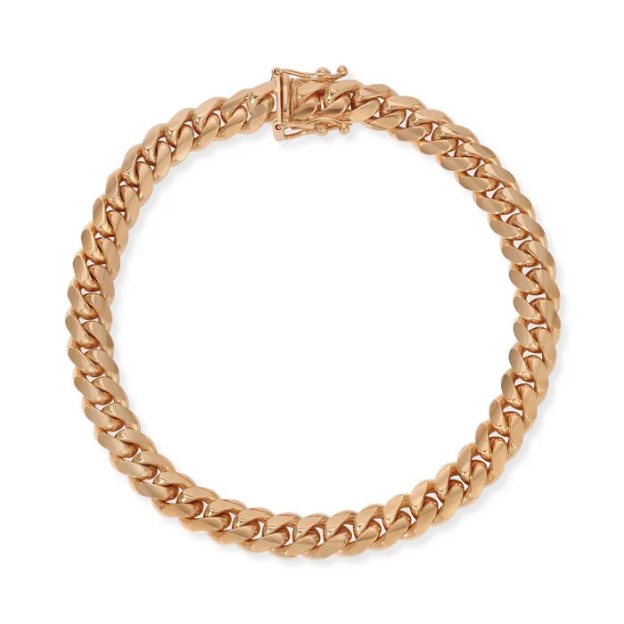 70MM Miami Cuban Bracelet Saints Gold Co Bracelets 70MM Miami Cuban Bracelet Saints Gold Co Bracelets