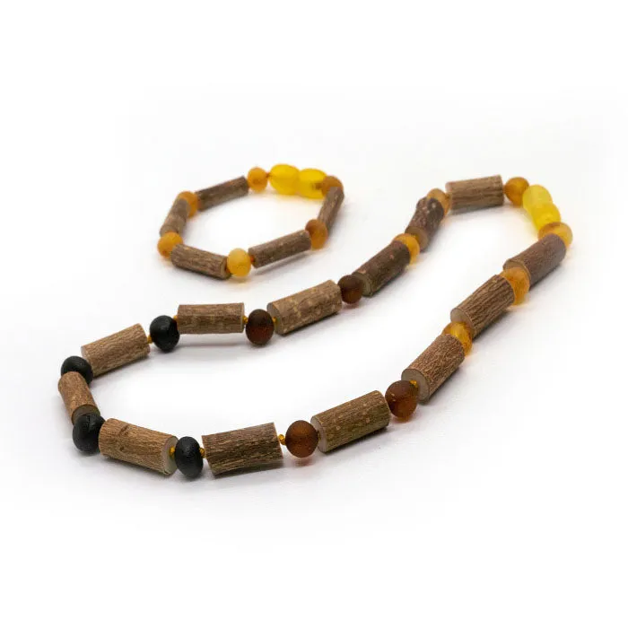 AE Necklaces Hazelwood Necklace for Babies GERD Reflux Colic Gift Set Bundle