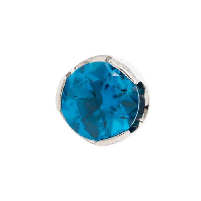 Anatometal Rings 2mm ProngSet Brilliant Cut Threaded End