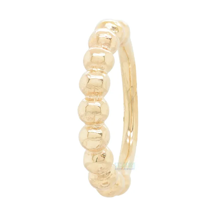 Body Vision BVLA Oaktier Seam Ring in Gold Rings