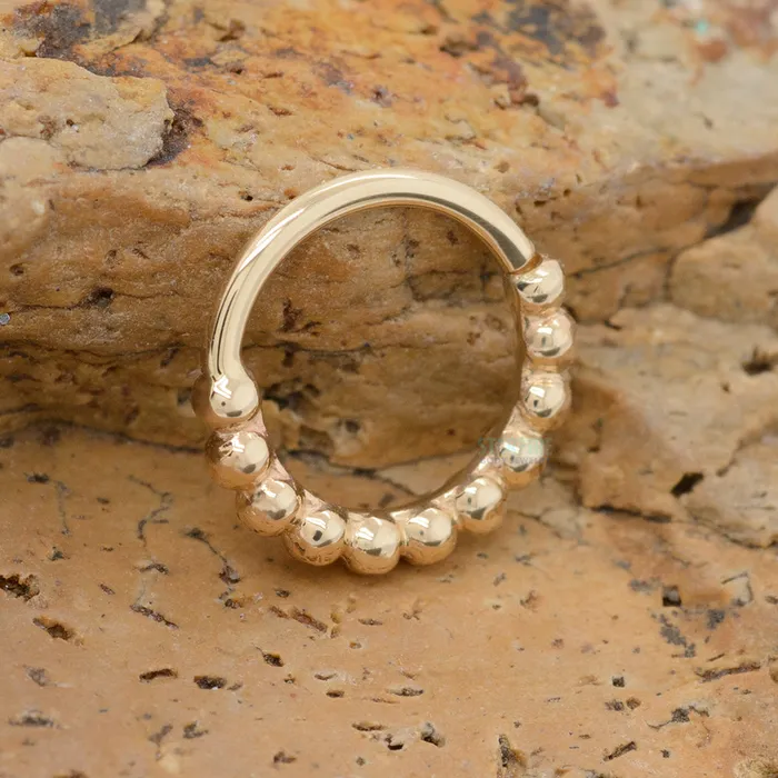 Body Vision BVLA Oaktier Seam Ring in Gold Rings