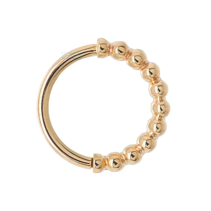 Body Vision BVLA Oaktier Seam Ring in Gold Rings