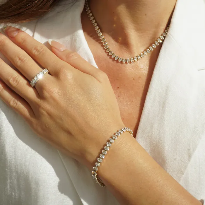 Bracelets Ellie Vail Mylah Oval Tennis Bracelet