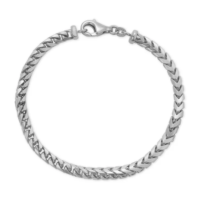 Bracelets Saints Gold 35MM Franco Bracelet Plain