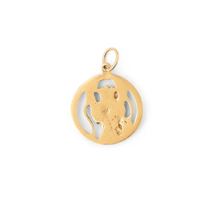 Charm Necklaces Vintage Scorpio 15k Gold Zodiac Charm