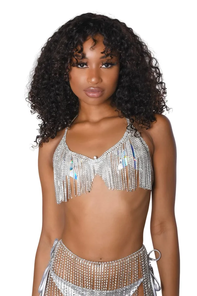 Diamond Disco Chain Top THE LUMI SHOP Necklaces