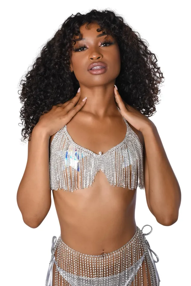Diamond Disco Chain Top THE LUMI SHOP Necklaces