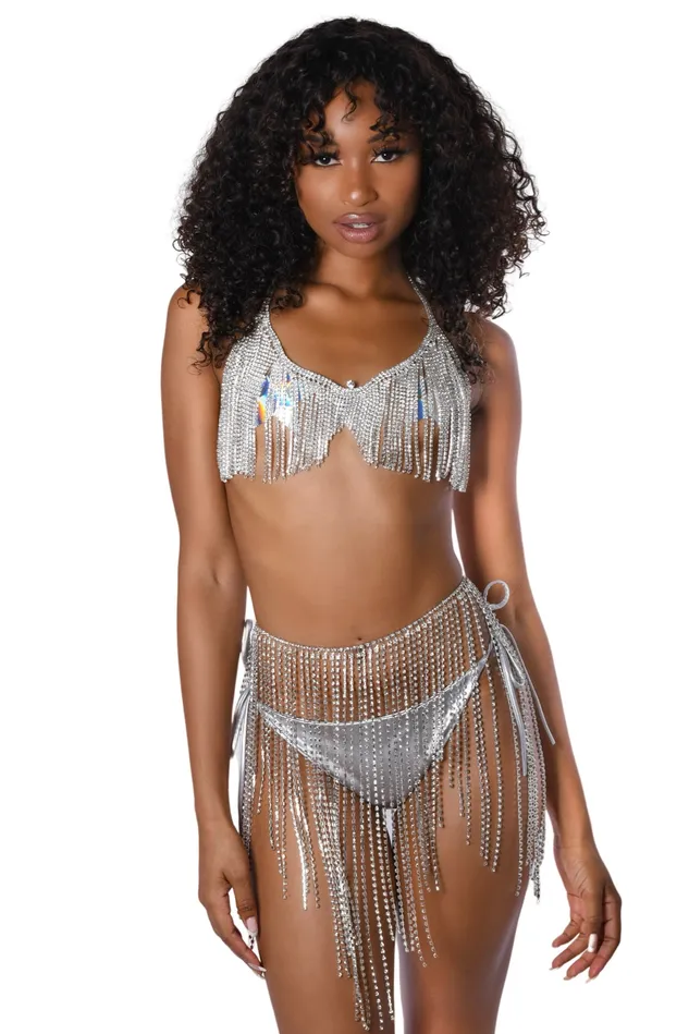 Diamond Disco Chain Top THE LUMI SHOP Necklaces