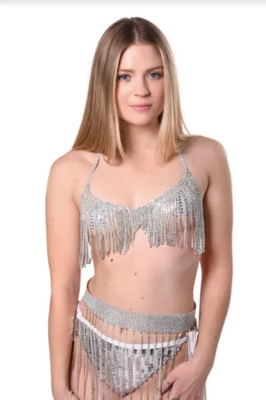 Diamond Disco Chain Top THE LUMI SHOP Necklaces