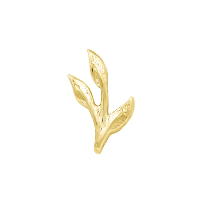 Earrings Junipurr Jewelry threadless Ashe End in Gold
