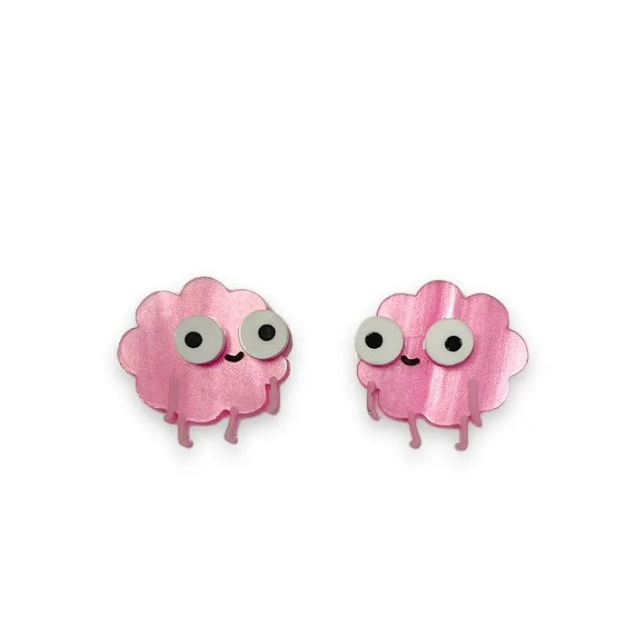 Earrings VincaUSA Sarahs Scribbles Happy Brain Earrings