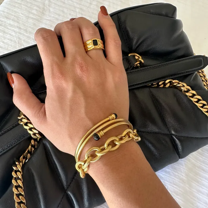 Ellie Vail Bracelets Jamelia Coil Wrap Bracelet