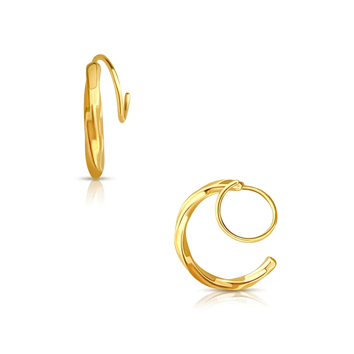 Ellie Vail Jana Spiral Twist Earring Earrings