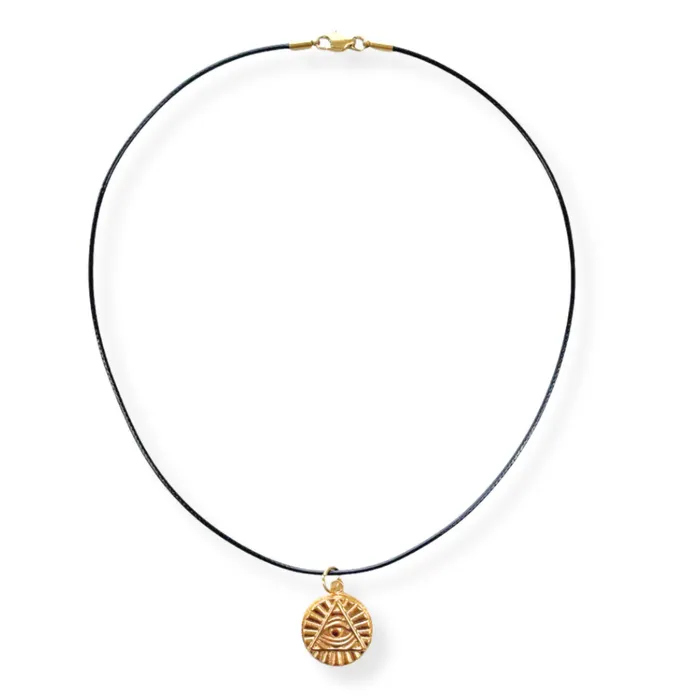 Eye of Providence Pendant Necklace Ellie Vail Necklaces