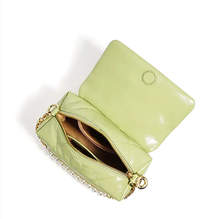 Genuine Leather Bags Earrings Summer