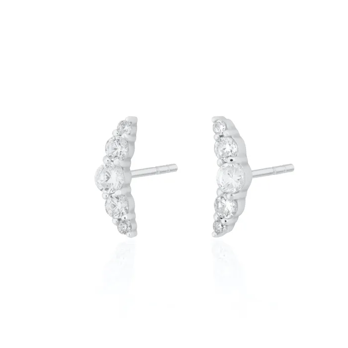 Hannah Martin Sparkling Helix Stud Earrings Scream Pretty Earrings