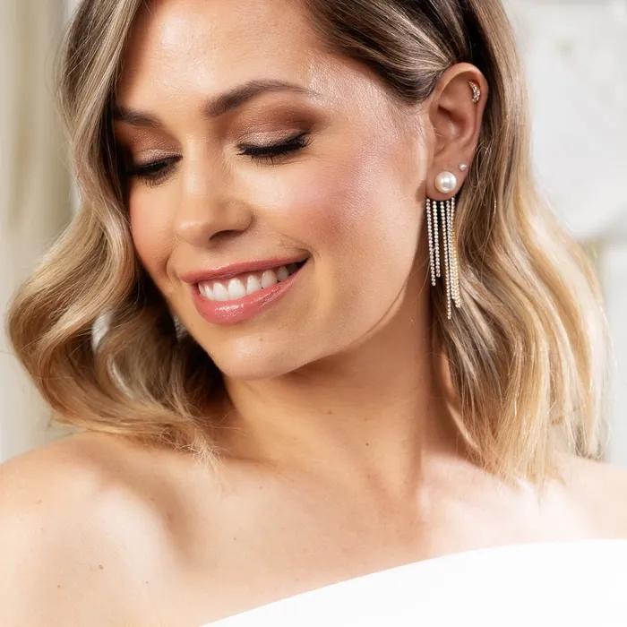 Hannah Martin Sparkling Helix Stud Earrings Scream Pretty Earrings
