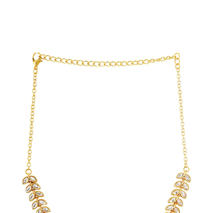 Hello Phools Maroon Necklace Teejh Necklaces