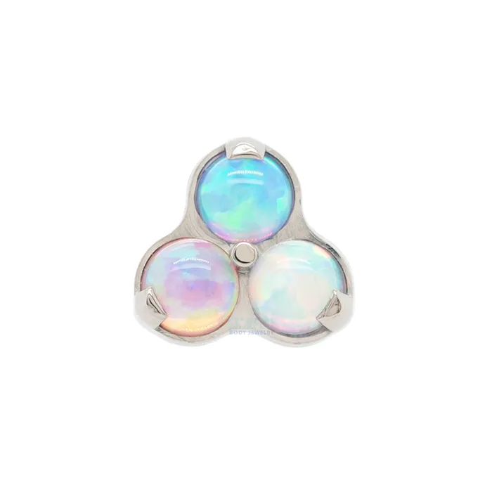 Industrial Strength IS Necklaces threadless Opals in Trinity Menage a Trois End custom color combos