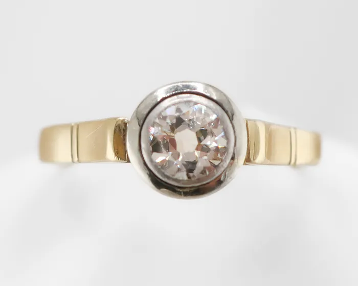 Isadoras LD Vintage Old EuropeanCut Diamond Solitaire Rings