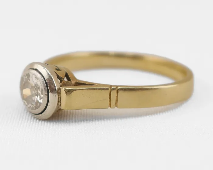 Isadoras LD Vintage Old EuropeanCut Diamond Solitaire Rings Isadoras LD Vintage Old EuropeanCut Diamond Solitaire Rings