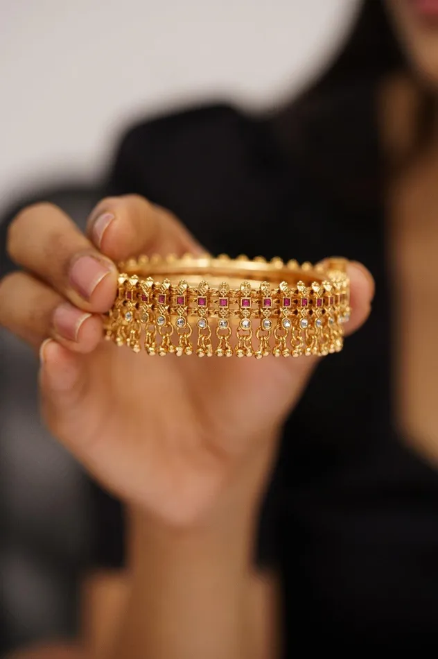 Kanchana Gold Openable Bangle Sone Pe Suhaga Collection attrangi Bracelets