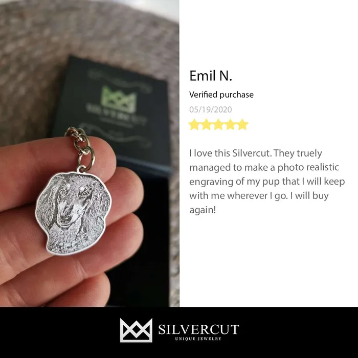 LifeLike Keychain Silvercut Original Earrings LifeLike Keychain Silvercut Original Earrings