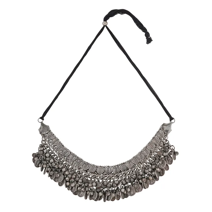 Necklaces Teejh Teejh Sangeeta Oxidised Necklace