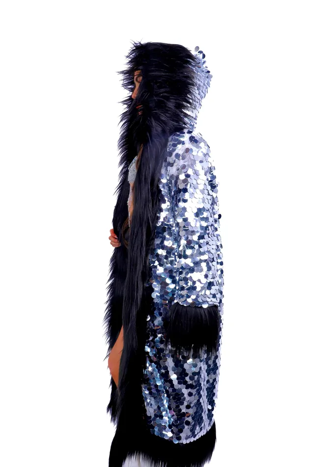 Necklaces THE LUMI SHOP Forever Midnight Disco Fuzzy Jacket Necklaces THE LUMI SHOP Forever Midnight Disco Fuzzy Jacket