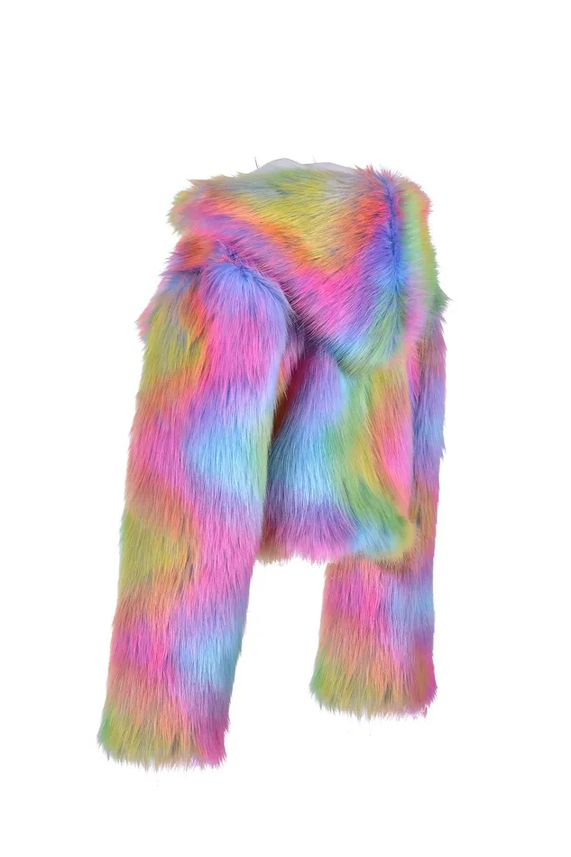 Nocturnal Wonderland Faux Fur Jacket THE LUMi SHOP Earrings Nocturnal Wonderland Faux Fur Jacket THE LUMi SHOP Earrings