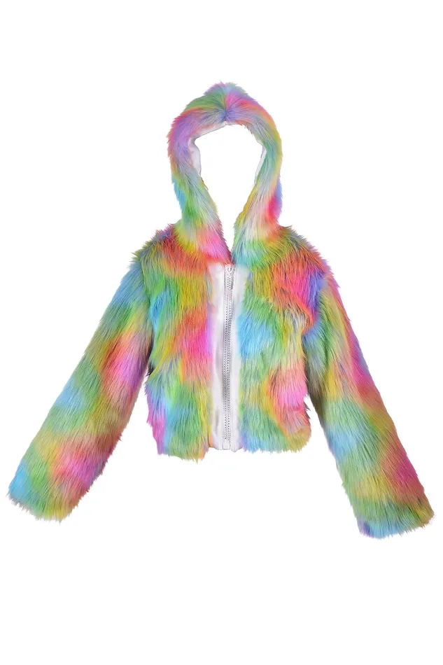Nocturnal Wonderland Faux Fur Jacket THE LUMi SHOP Earrings Nocturnal Wonderland Faux Fur Jacket THE LUMi SHOP Earrings