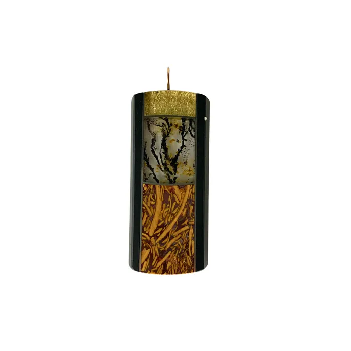Onyx Quartz Sanskrit Stone Pendant Donald Haack Diamonds Necklaces