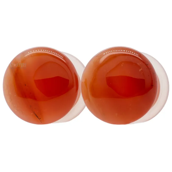 Oracle Body Jewelry Rings Stone Plugs Thunder Egg Agate