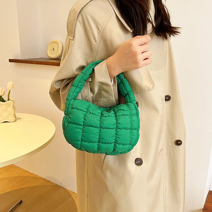 Puffy Pixie Puffer Bags Earrings