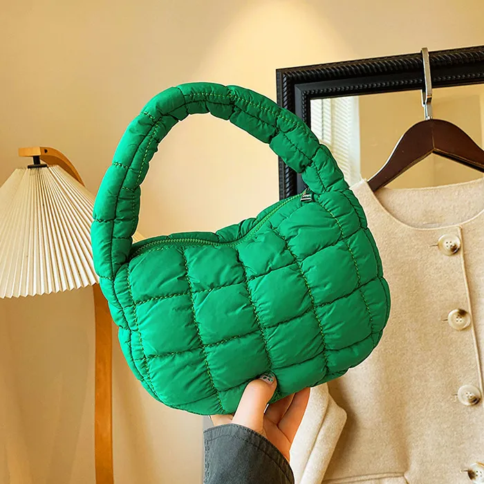 Puffy Pixie Puffer Bags Earrings