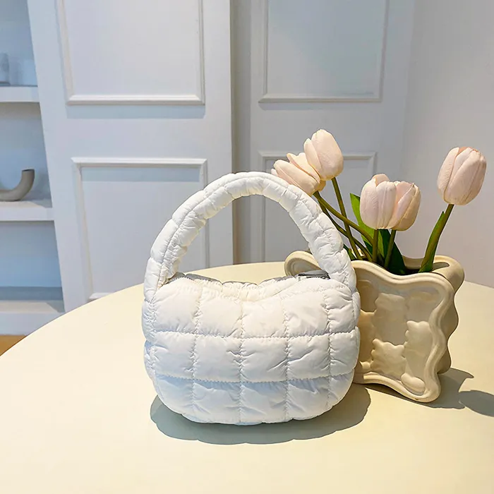 Puffy Pixie Puffer Bags Earrings