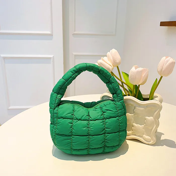 Puffy Pixie Puffer Bags Earrings