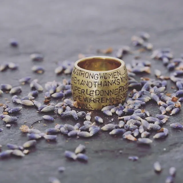 Rings Alexis Jae Custom Quote Ring