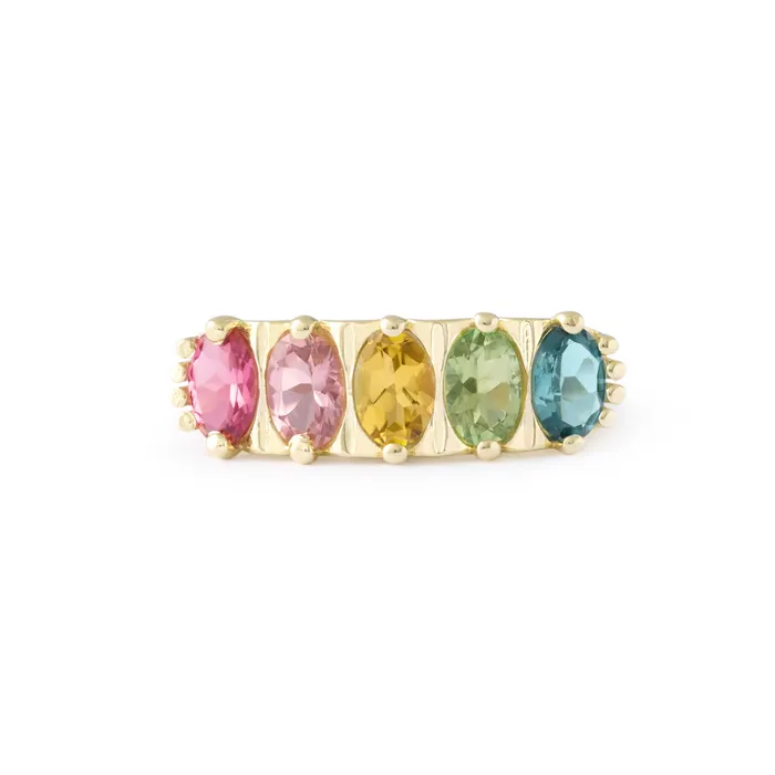 Rings Fox Bond Originals The FB Confetti Ombre Ring IN STOCK
