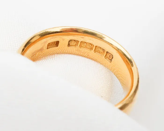 Rings Isadoras LD Victorian 22KT Gold Wedding Band Rings Isadoras LD Victorian 22KT Gold Wedding Band